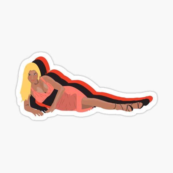 Lay down Sticker