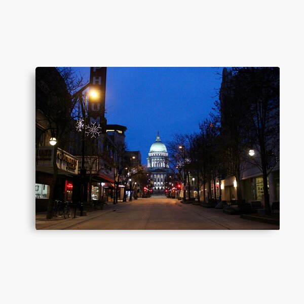 Madison, WI Capitol Canvas Print