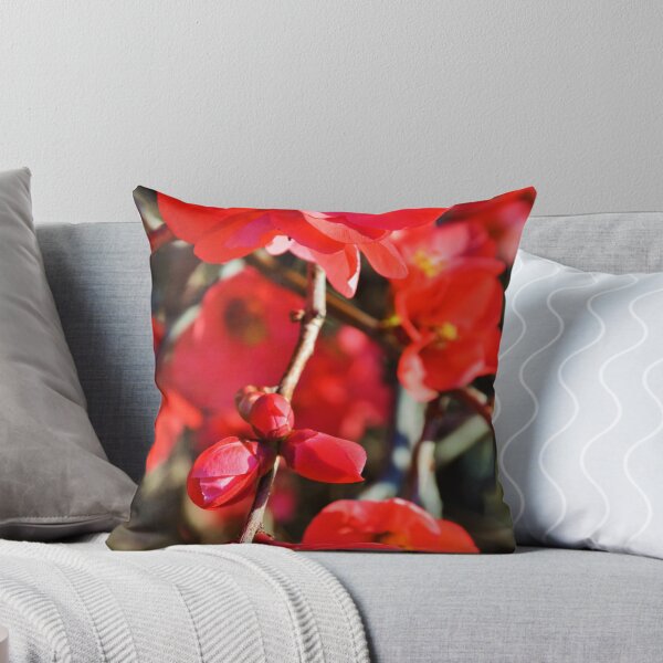 Item preview, BRIGHT RED JAPONICA designed and sold by kazaroodie.