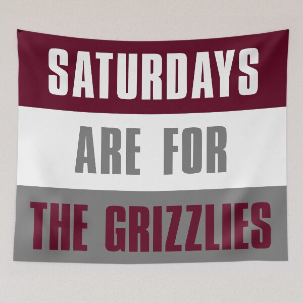 Item preview, Saturdays are for The Grizzlies, Montana State University designed and sold by elhefe.