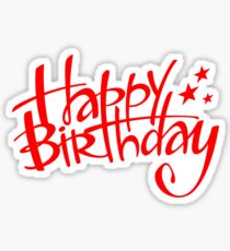 Happy Birthday Sticker