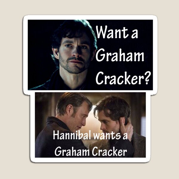 Item preview, Hannibal Wants a Graham Cracker designed and sold by CoppersMama.