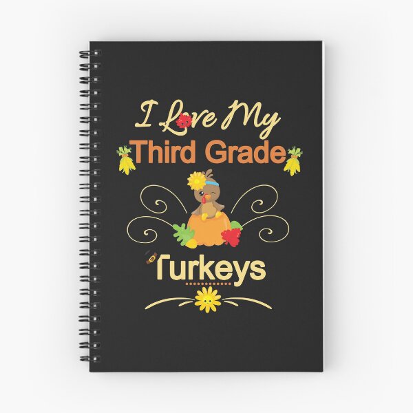 Item preview, Thanksgiving Teacher Autum Fall Gift Third Grade Cute I Love My Turkeys designed and sold by Sapphire Star.