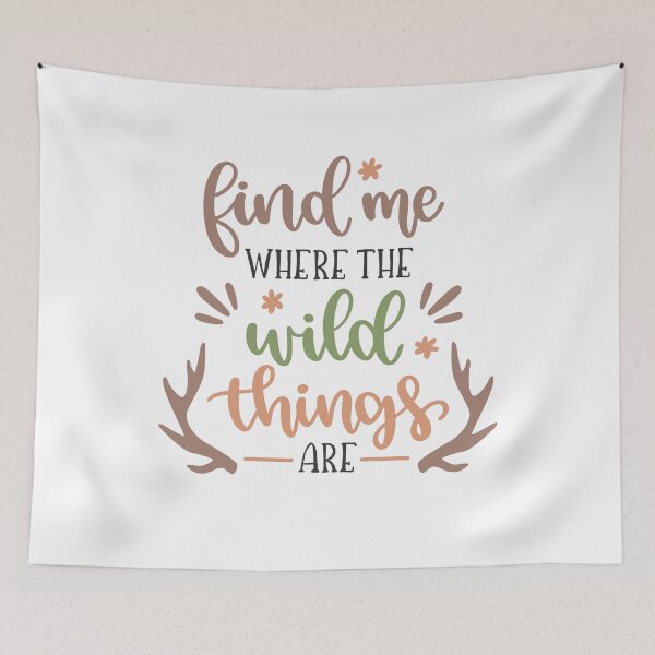 Item preview, Find Me Where The Wild Things Are designed and sold by Anna Fok.