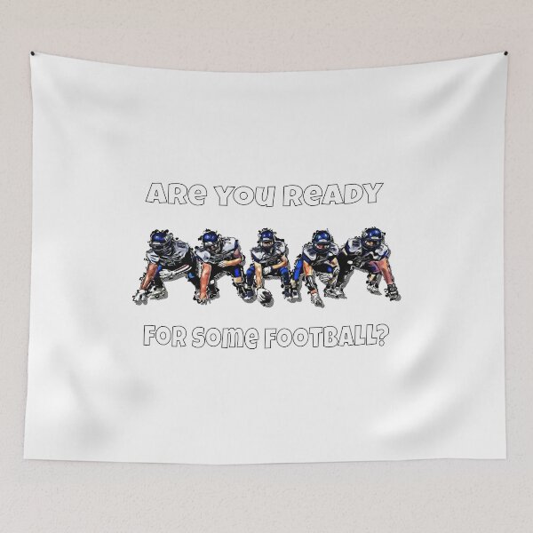 Item preview, Football Game Are You Ready Sports Team designed and sold by GabiBlaze.