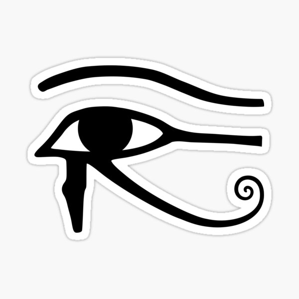 Egyptian Eye of Horus Ra Graphic Die Cut decal sticker Car Truck Boat Window 12" 