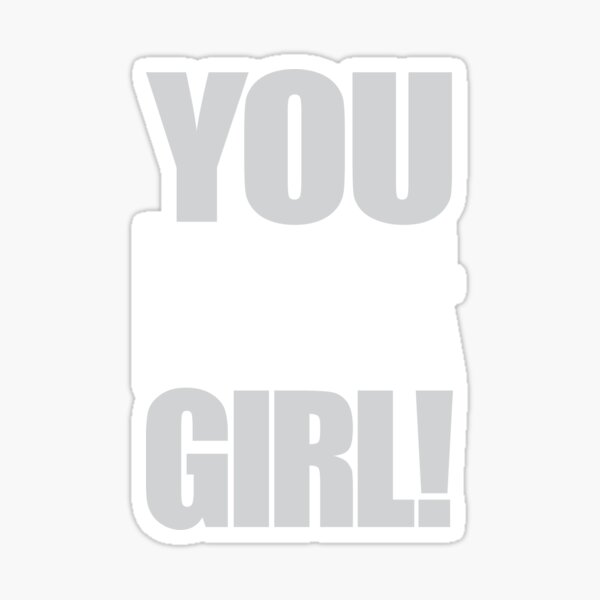 "You Play Ball Like a Girl! Sandlot Design" Sticker by justinwmiller