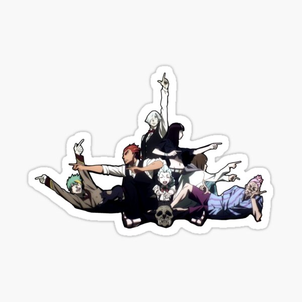 Decim and Mayu Death Parade Sticker by LokittyLevi