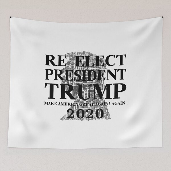Item preview, Re-Elect President Trump 2020 - 2020 USA Elections - Pro-Trump T-Shirt - Donald Trump Supporters Shirts and Hoodies designed and sold by HighEndLowCost.