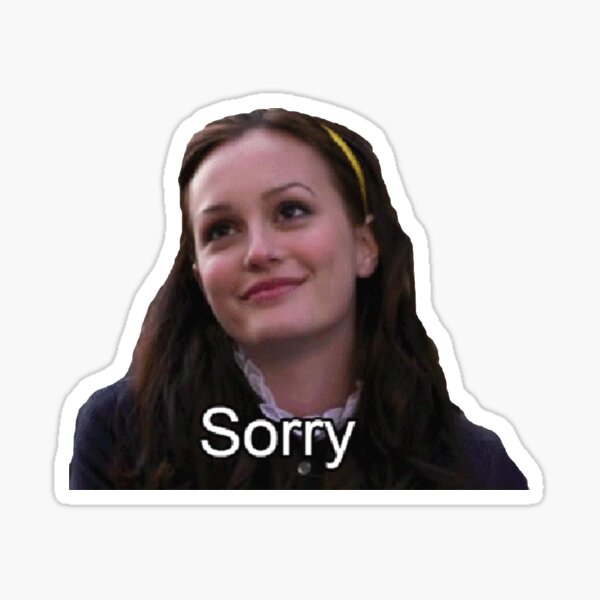 Blair Waldorf Sticker