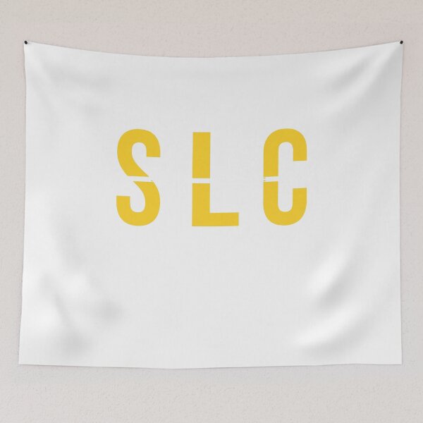 Item preview, SLC - Salt Lake City Airport - Utah Airport Code Souvenir or Gift Design  designed and sold by Theodore Cory.