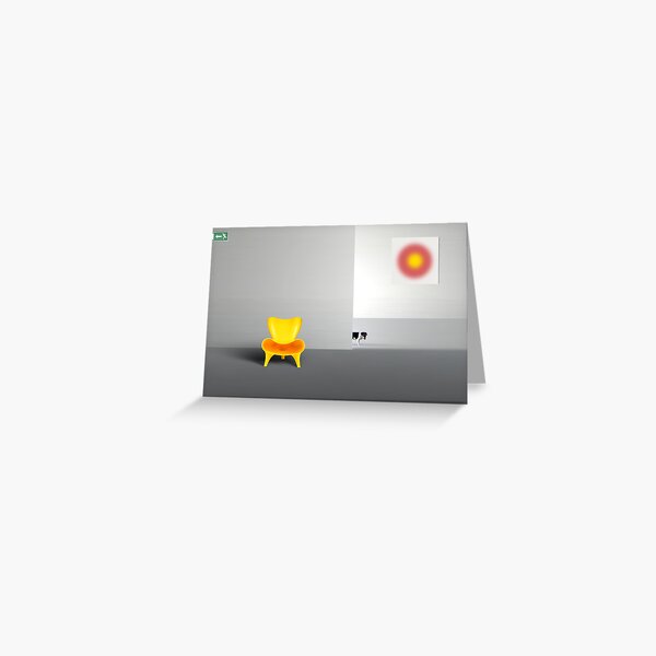 The Yellow Chair Greeting Card