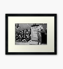 Street Love Framed Print