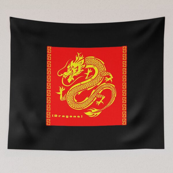 Artikelvorschau, Drache des traditionellen Chinesen mit Schattenbild entworfen und verkauft von KoolMoDee.