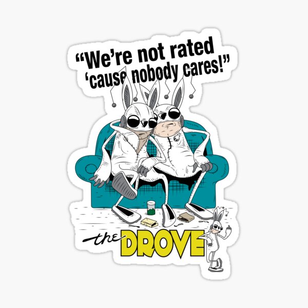 Fritz The Drove Sticker