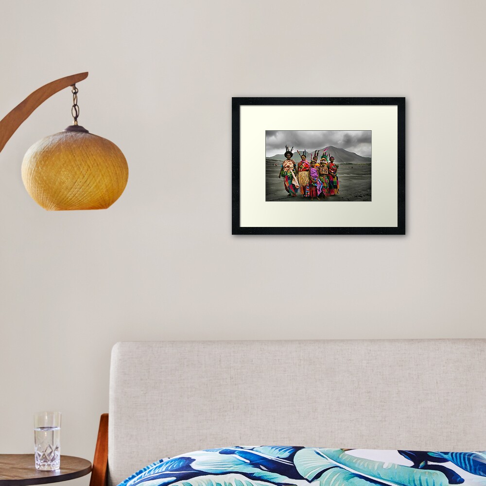 Ash Plains Tribe Framed Art Print