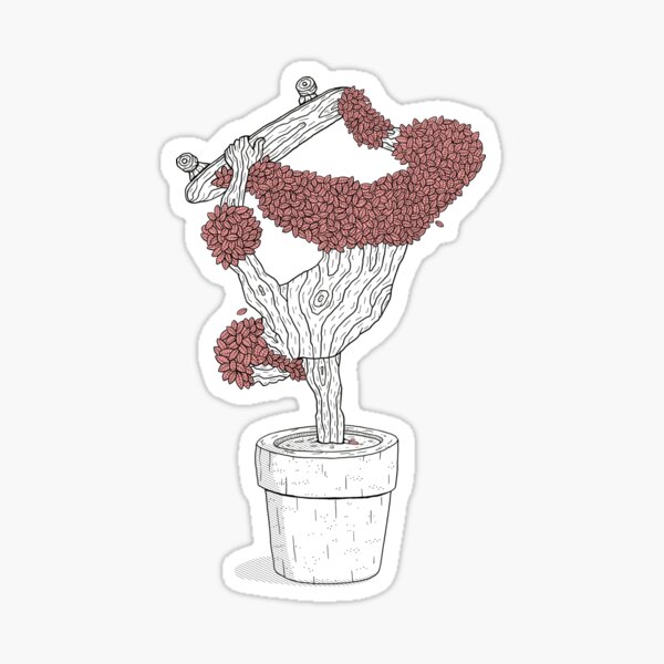 Handplant Sticker