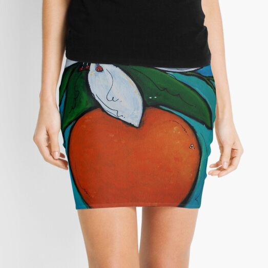 Orange Blossom Mini Skirt