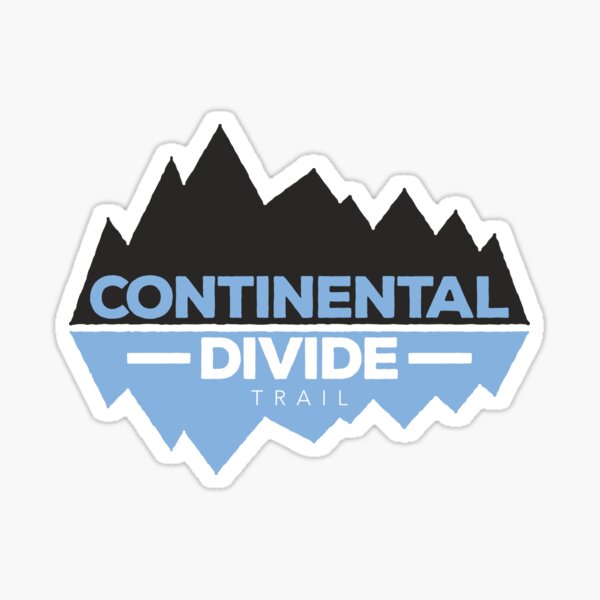 Continental Divide Trail Hiking Shirt - CDT Sticker