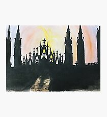 Milano Sunset Photographic Print