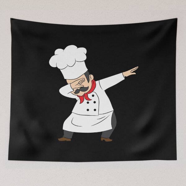 Item preview, Chef, chef, chef, pizza maker, dab, dabbing designed and sold by Mohja-Design.