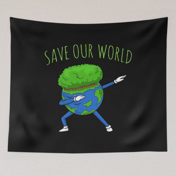 Item preview, Save Our World - Earth Day designed and sold by Bendthetrend.