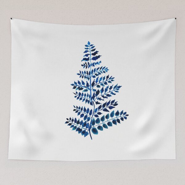 Item preview, navy botanical designed and sold by Myartspace.