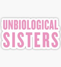 Pegatina Un Biological Sisters 1/2