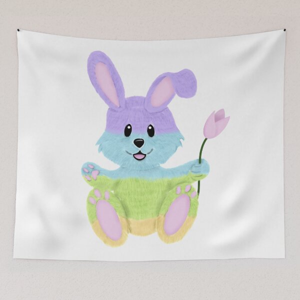 Item preview, Furry, Pastel, Easter Bunny designed and sold by Gsallicat.