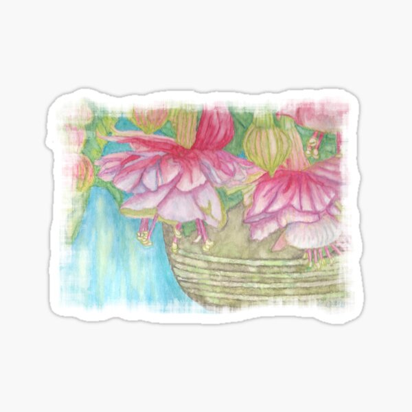 Item preview, Fuschia Print & T-Shirt designed and sold by Lallinda.