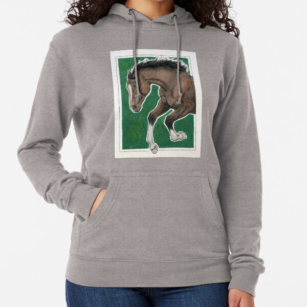 Aperçu de l'œuvre Cheval bai sur vert créée et vendue par jazzymbf.