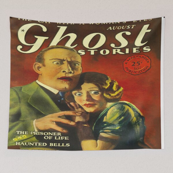 Item preview, Retro Horror Ghost Story Art designed and sold by Maljonic.