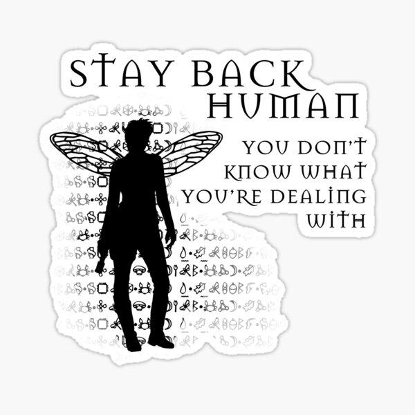 Item preview, Stay Back designed and sold by van-helsa124.