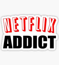Pegatina Adicto a Netflix