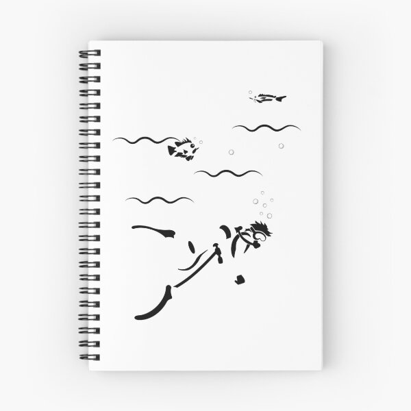 Item preview, Scuba Diver Man Funny Diving Snorkeling Ocean Black designed and sold by KNUXX Shop.
