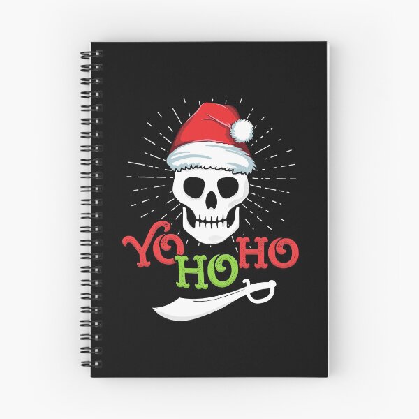 Item preview, Yo Ho Ho Funny Skull Christmas T-Shirt Pirate Adult Santa designed and sold by 14thFloor.