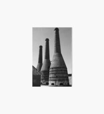Chimney Stacks Art Board Print