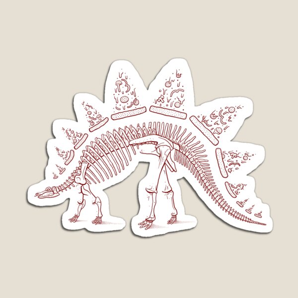 Pizzasaurus Awesome Magnet