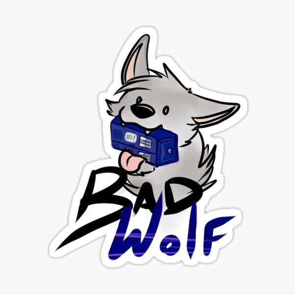 Item preview, Bad Wolf! :D designed and sold by Katelyn Cartwright.