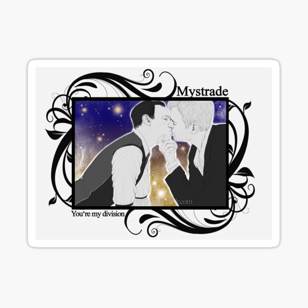 Mystrade - You're my division! Sticker