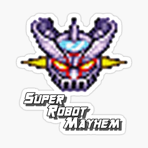 Mazinger Z Super Robot Mayhem Sticker