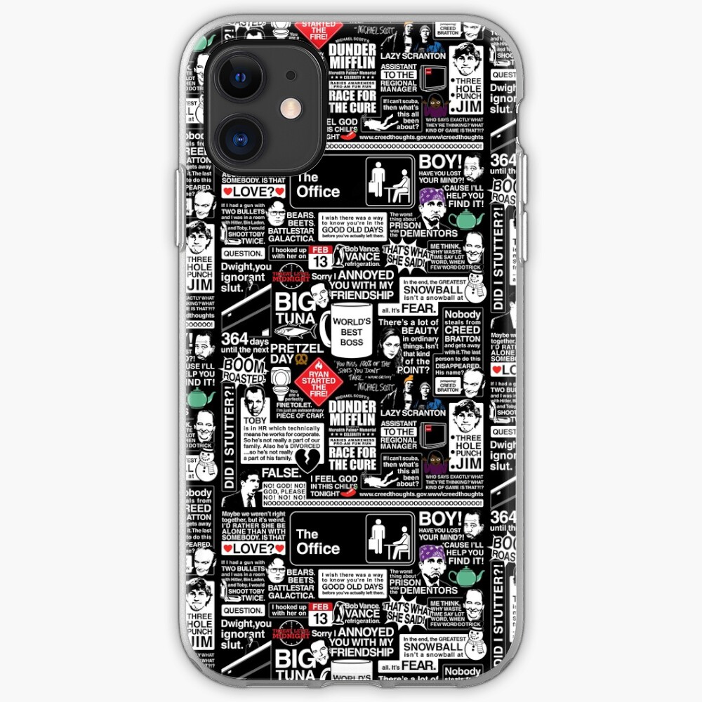 Wise Words From The Office - The Office Quotes iPhone Case & Cover