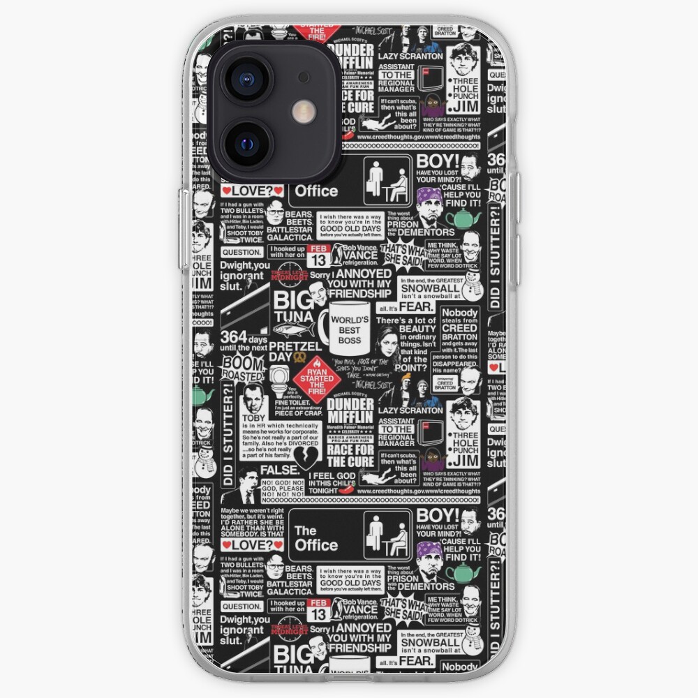 Wise Words From The Office - The Office Quotes iPhone Case & Cover