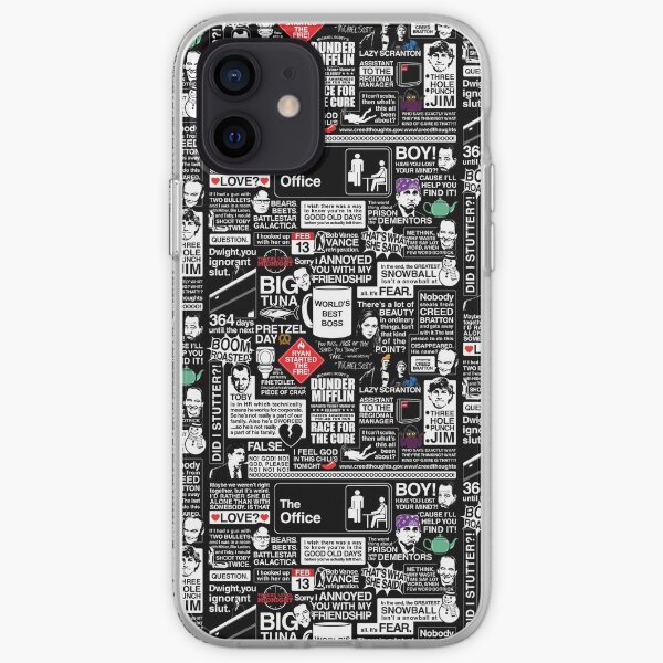 Wise Words From The Office - The Office Quotes iPhone Soft Case