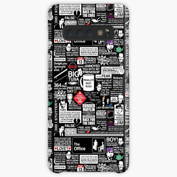 Wise Words From The Office - The Office Quotes Samsung Galaxy Snap Case