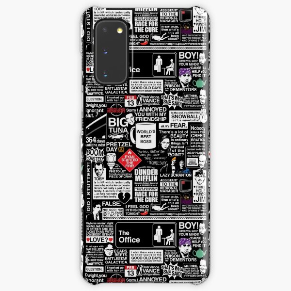 Wise Words From The Office - The Office Quotes Samsung Galaxy Snap Case