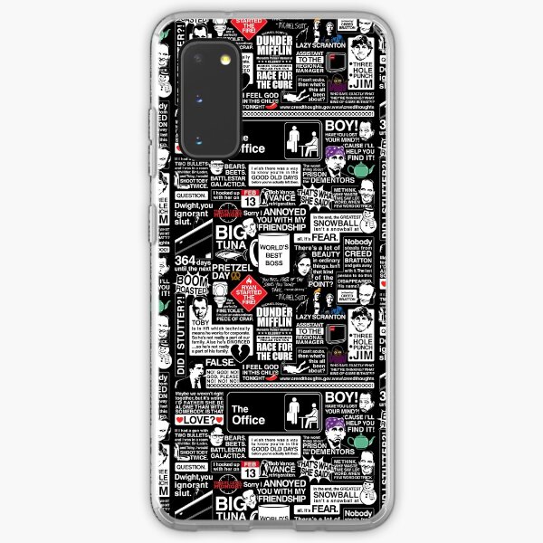 Wise Words From The Office - The Office Quotes Samsung Galaxy Soft Case