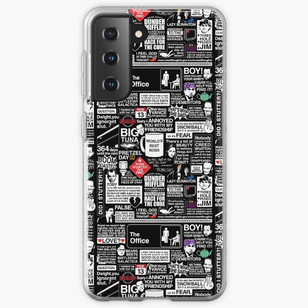 Wise Words From The Office - The Office Quotes Samsung Galaxy Soft Case