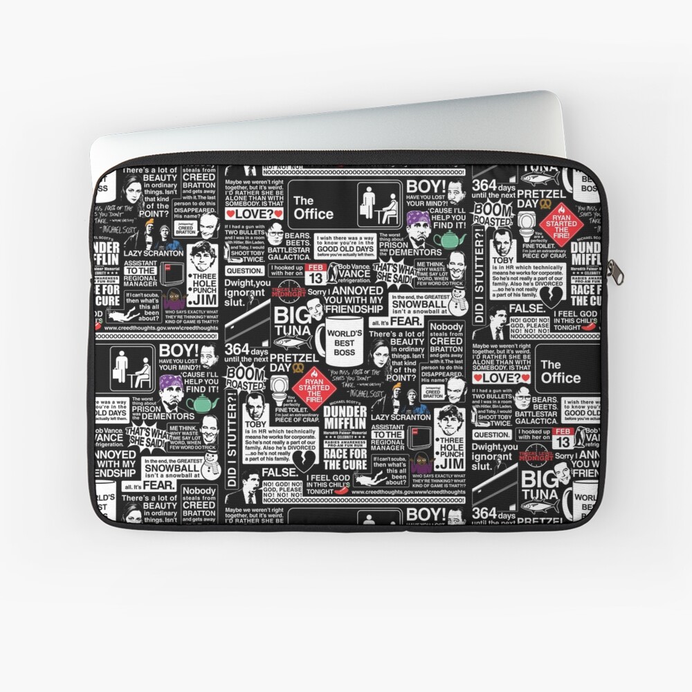 Wise Words From The Office - The Office Quotes Laptop Sleeve