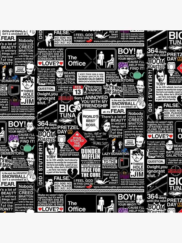 Wise Words From The Office - The Office Quotes by huckblade